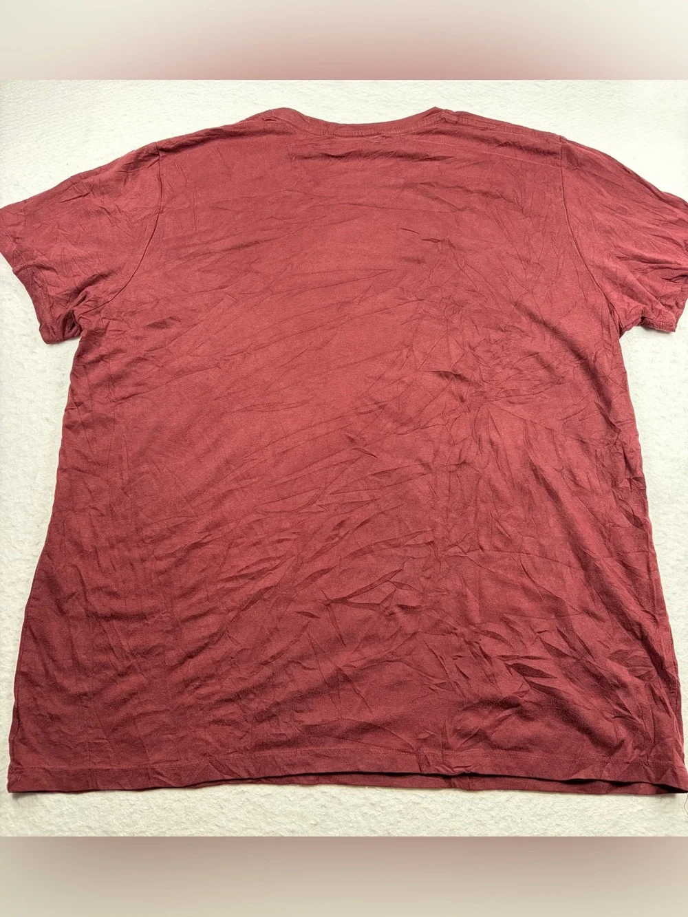 Goodfellow‎ & Co Maroon Bear Graphic Short Sleeve Tee XL